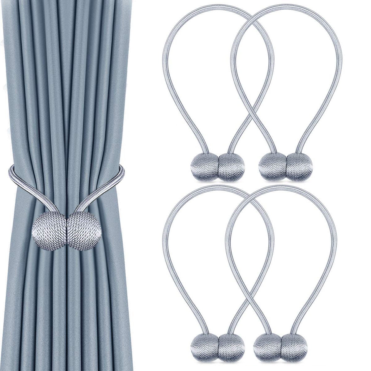 Curtain Tiebacks, Drape Tie Backs Holder Durable Strong