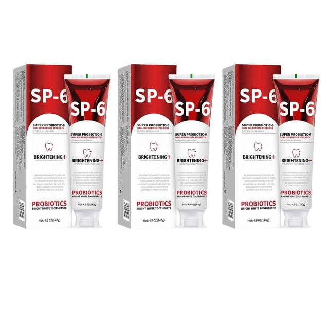 Whitening Toothpaste with Probiotics Easy Using Freshing Breath Toothpaste for Daily Use
