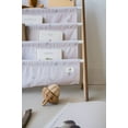 thumbnail image 2 of 3 Sprouts Recycled Fabric Kids Book Rack Storage Bookshelf Organizer in Blueberry Taupe Terrazzo for Ages 3+, 2 of 4