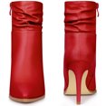thumbnail image 3 of Botines Slouchy con punta en punta Perphy Rojo 39, 3 of 6