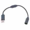 thumbnail image 1 of Wired Controller Usb Breakaway Adapter Cable Cord For Xbox 360 Gray 23cm Hfmqv, 1 of 5
