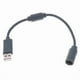 thumbnail image 1 of Wired Controller Usb Breakaway Adapter Cable Cord For Xbox 360 Gray 23cm Hfmqv, 1 of 5