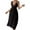 Black, variant on Womens Nightgowns & Sleepshirts Fashion Sexy Deep V Neck Long Bathrobe Lace Women's Sleepwear