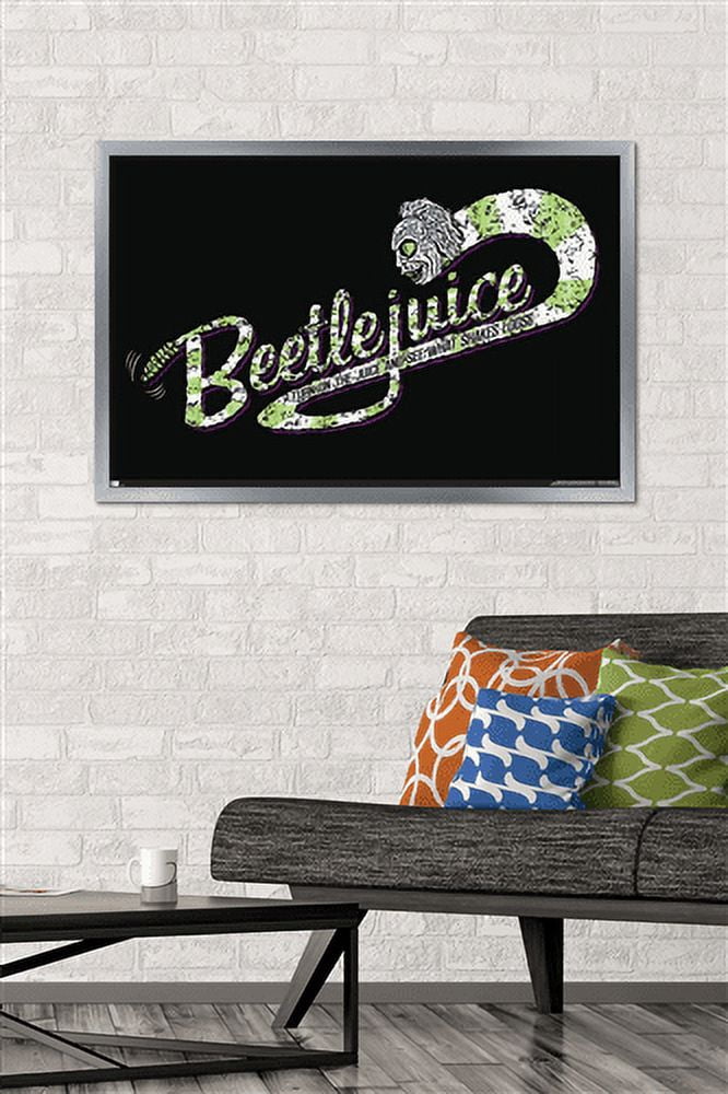 Beetlejuice - Snake Wall Poster, 22.375" x 34", Framed