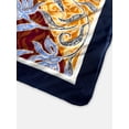 thumbnail image 6 of Scenario Women's Printed Square Scarf, Batik Floral, 6 of 6