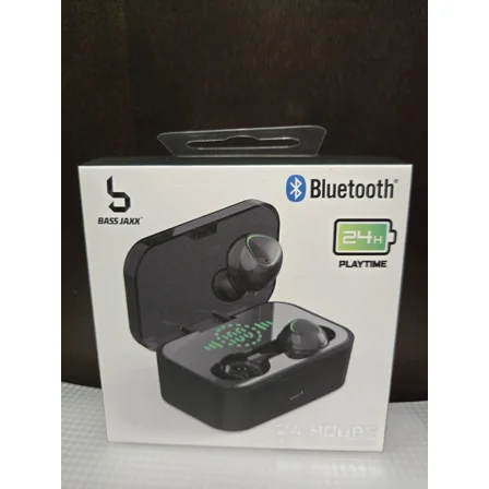 VIGOR- 24-Hour True Wireless Earbuds With Mic & Case