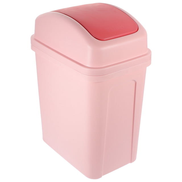 Cubo de basura para baño con tapa abatible. Cubo de basura para cocina.