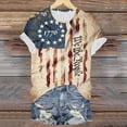 thumbnail image 6 of Leey-World 250 Years of Freedom 1776 2026 July 4th 250th Birthday T-Shirt 250th Anniversary Usa Shirt V Neck(Khaki,XL), 6 of 7