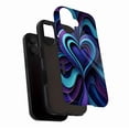 thumbnail image 3 of Heart Design Artistic Glitter Gradient iPhone Case, Ideal for Valentine’s Day Gift, Compatible with iPhone 11/12/13/14/15/16 (Pro Max/Plus), 3 of 9