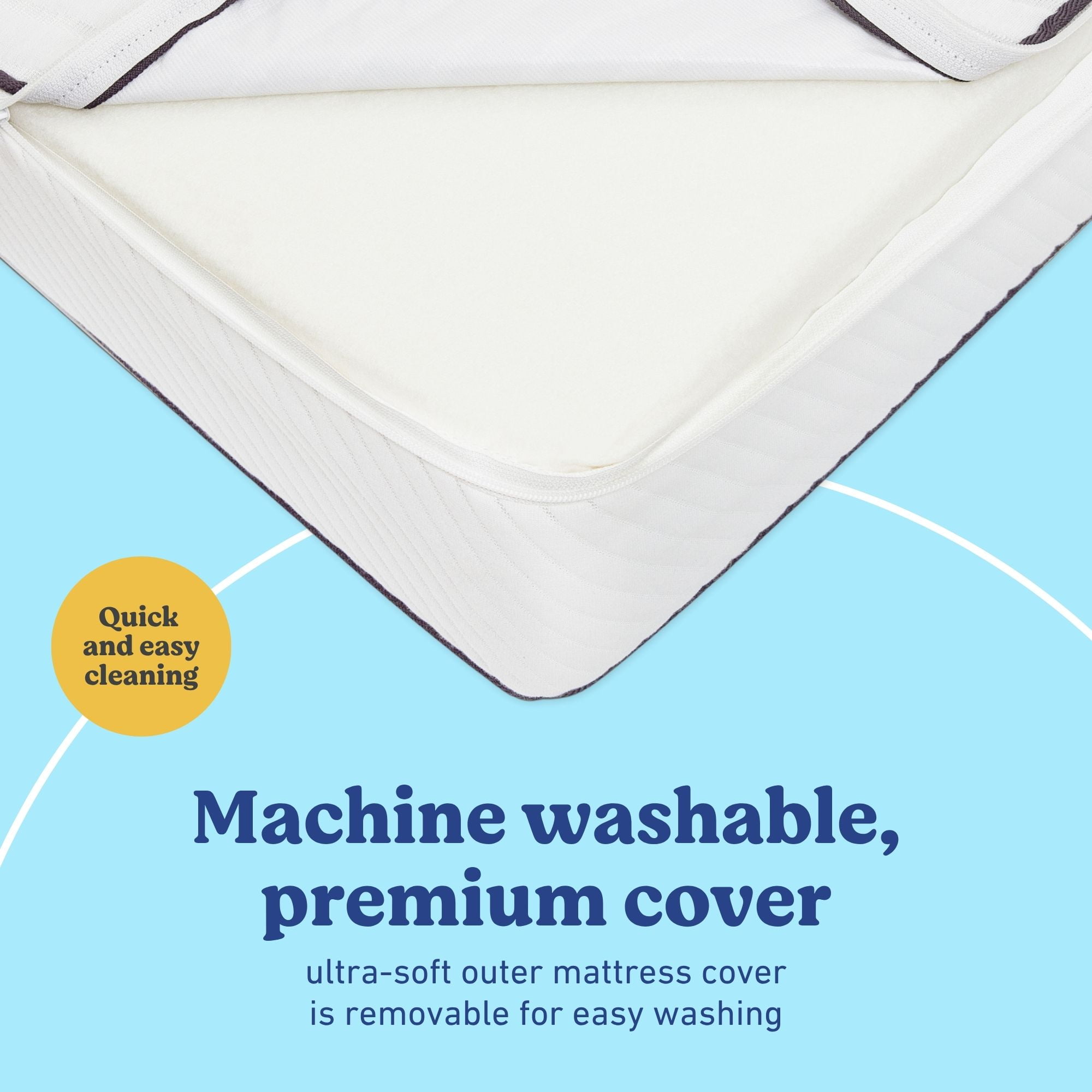 Graco Dual-Comfort 6-inch Foam Crib & Toddler Mattress