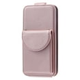 thumbnail image 5 of Feishell Crossbody Wallet Case for Samsung Galaxy S25,Durable PU Leather Vertical Flip Kickstand Magnetic Button Credit Card Slots Handbag Phone Case with Wrist & Shoulder Strap,Rosegold, 5 of 14
