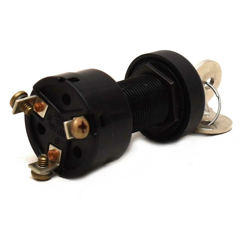 Indak Switches Boat Ignition Switch | 3-Position 3 Spade w/ Keys