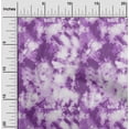 thumbnail image 2 of oneOone Cotton Poplin Purple Fabric Tie Dye Craft Projects Decor Fabric Printed By The Yard 42 Inch Wide, 2 of 6
