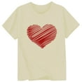thumbnail image 3 of shoper Girls Shirts Size 6 Crew Neck Short-Sleeve T-Shirt Everyday Summer Tops T-Shirts Toddler To Big Kid, 3 of 3