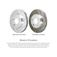 thumbnail image 4 of R1 Concepts Front Brakes and Rotors Kit |Front Brake Pads| Brake Rotors and Pads| Optimum OEp Brake Pads and Rotors WGUN1-67047, 4 of 5