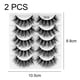 thumbnail image 2 of Pestañas postizas Pestañas postizas esponjosas Pestañas postizas de volumen largo, para extensiones de pestañas de maquillaje, 2 of 5