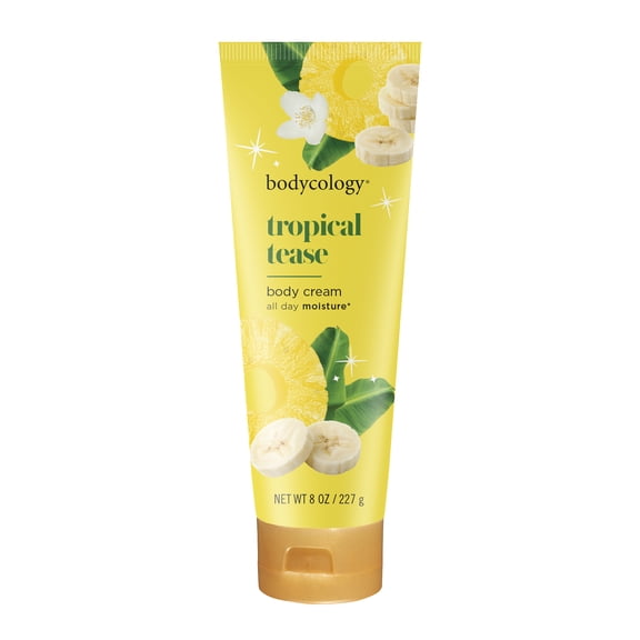 Bodycology Moisturizing Body Cream, Tropical Tease, 8 oz.
