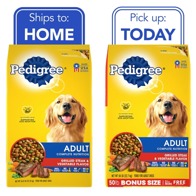 Pedigree small dog top food 50 lbs