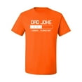 thumbnail image 2 of Wild Bobby,Dad Joke Loading Hilarious Funny Dad Granpa Daddy, Father's Day, Men Graphic Tees, Orange, Large, 2 of 3