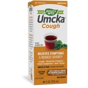 Nature's Way Umcka Cough Syrup, Fast-Acting | Non-Drowsy | Homeopathic | Suitable for Adults & Children, 4 Ounce