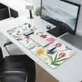 thumbnail image 2 of Beautiful Flowers Gaming Mouse Pad - XL Anime Desk Mat, Stitched Edges Laptop Keyboard Pad - Charming Accessories & Office Decor for Women - 31.5x11.8 inches, 2 of 7