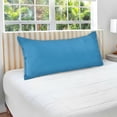thumbnail image 7 of GZHJMY Blue Solid Color King Pillowcase Super Soft Cozy Plush Pillow Case with Zipper for Sofa Bed Couch, 20 x 40 Inch, 7 of 7