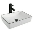thumbnail image 6 of FULLWATT 24 inch Bathroom Vanity Set - Combo MDF Sink Cabinet Vanity with Counter Top Glass Vessel Sink Vanity and 1.5 GPM Faucet, 6 of 15