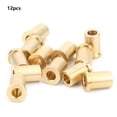thumbnail image 3 of ANGGREK Robot Bronze Bushing,12Pcs Bronze Bushing Low Friction Industrial Robots Parts 12/4 US Standard For FRC, 3 of 8