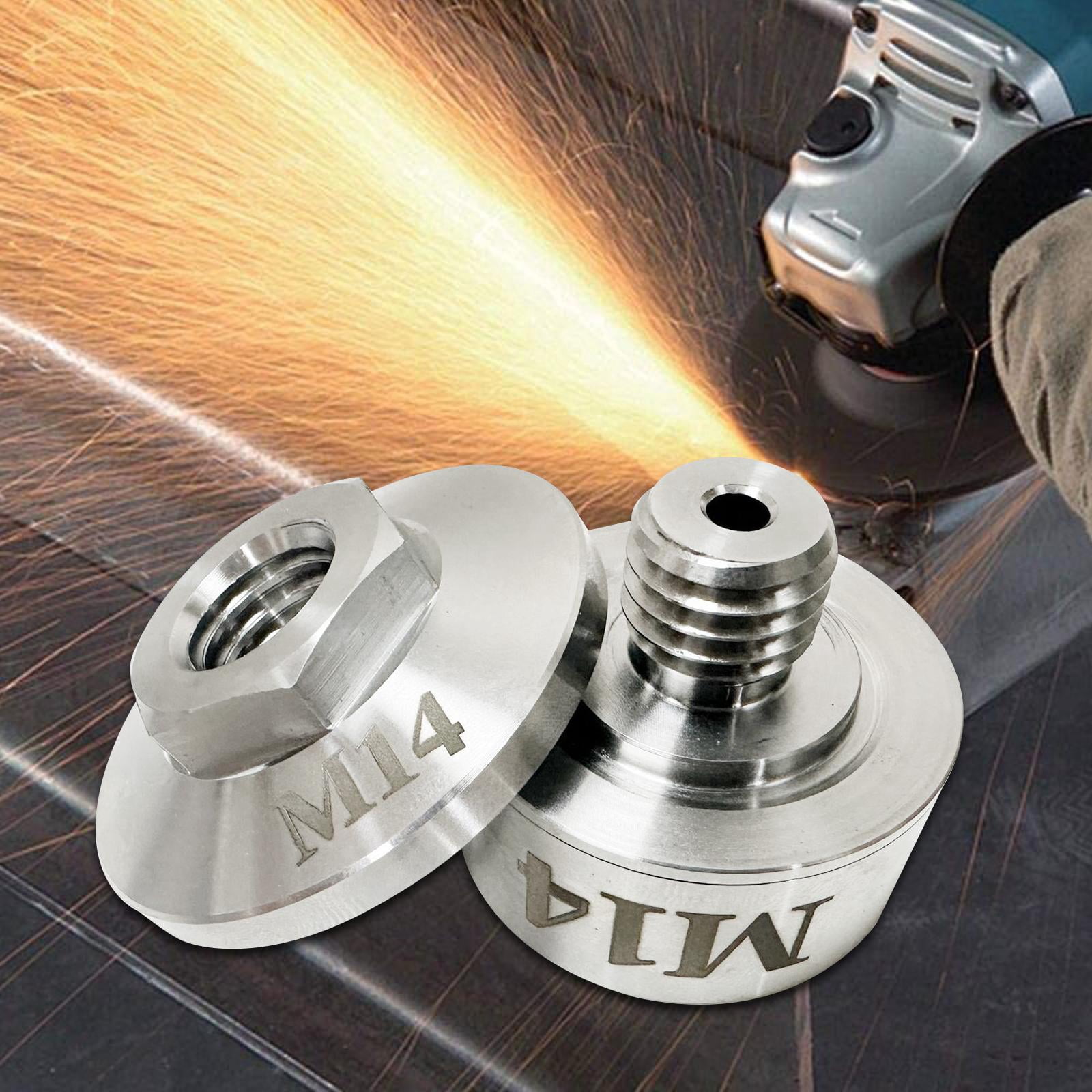 koolsoo X Lock Adapter, Hardware Angle Grinder Adapter, Lightweight Multi-purpose Grinder Lock Thread Conversion for Drum Wheel Replacement A