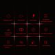 thumbnail image 4 of Teclado Compacto HE65 68 Teclas Interruptor Magnético RGB Retroiluminado para PC Laptop Rojo, 4 of 9