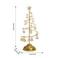 thumbnail image 2 of Hoosue Christmas Tree Lamp, 13 Inch Battery&USB Powered Spiral Christmas Tree Lava Lamp with Star Topper, Christmas Tree Light for Home Bedroom Xmas Decoration, Gold, 2 of 8