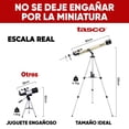 thumbnail image 4 of Telescopio Tasco Luminova Refractor 800x60mm dorado para principiantes, 4 of 10