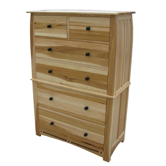 A-America Adamstown 6 Drawer Chest in Natural