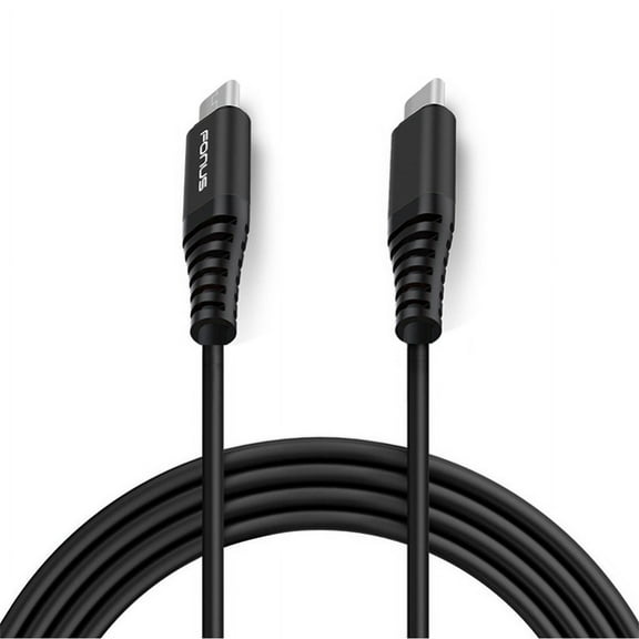 6ft USB Cable for Galaxy S20/Ultra/Plus Phones - Type-C [C-to-C] Charger Cord Power Wire USB-C Sync Fast Long Black G9K for Samsung Galaxy S20/Ultra/Plus