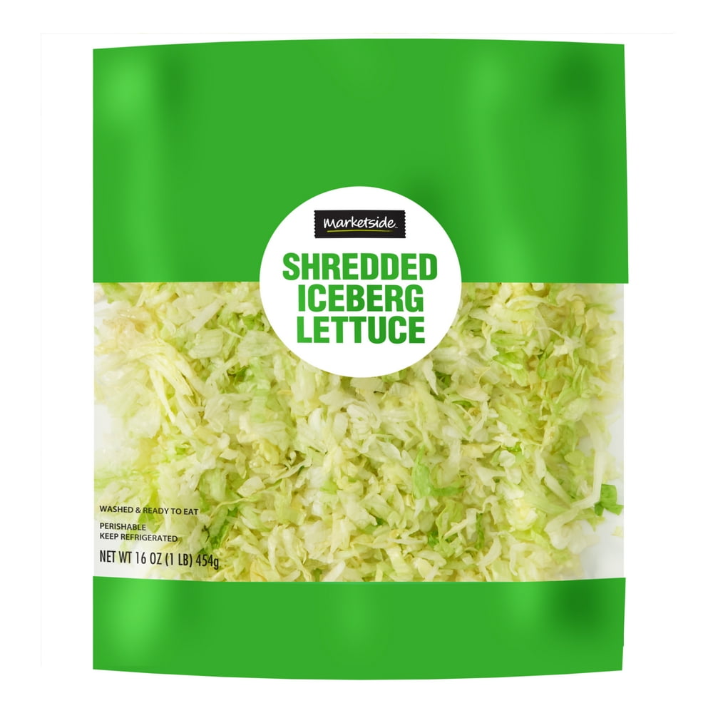 Marketside Shredded Iceberg Lettuce, 16 oz
