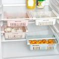 thumbnail image 4 of Cajón de almacenamiento para refrigerador, organizador de cajón para refrigerador, organizador retráctil para refrigerador, caja de almacenamiento para refrigerador, el mejor de su clase, 4 of 6