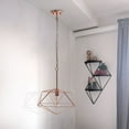 thumbnail image 2 of Mod Lighting and Decor Wired Paragon Hanging Pendant Ceiling Light Fixture - 60" - Rose Gold, 2 of 3