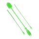 thumbnail image 1 of Cepillo de botella de silicona de 12.5" Uxcell con 2 cepillos para pajitas, cepillos limpiadores para limpiar recipientes de cuello estrecho, botellas deportivas, tazas, frascos, vasos, verde, 1 of 7