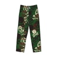 thumbnail image 4 of Daiia Camouflage Skull Men's Sleep Pant with Pockets and Drawstring,Pajama Pants-XX-Large, 4 of 9