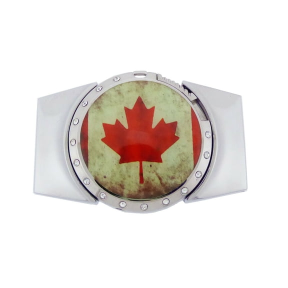 Removable Lighters Belt Buckle Canada Canadian North American Country Flag Leaf