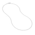 thumbnail image 2 of 14K White Gold 20" 1.0mm Bead Chain Necklace - Women, 2 of 4