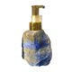 thumbnail image 4 of Dispensador de jabón, piedra hermosa y elegante recargable para encimera de ducha, hogar Azul, 4 of 8
