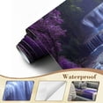 thumbnail image 4 of Peel and Stick Wallpaper Wall Murals Thai Forest Waterfall Purple Trees Landscape 69"H x 96"W Removable Wall Paper Self-Adhesive Wall Decor for Bedroom Living Room Nursery, 4 of 7