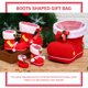 thumbnail image 5 of Bolsas de botas de dulces de Navidad de 4 piezas bolsas de regalo Bolsas de dulces Botas Container de regalos de Navidad, 5 of 5