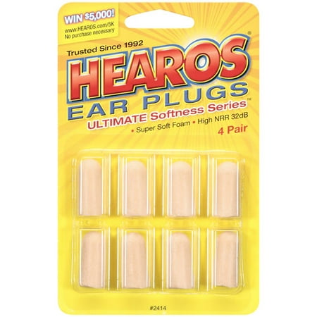Hearos Ultimate Softness Series Ear Plugs, 4ct