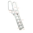 thumbnail image 2 of Extreme Max 3005.3919 Deluxe Flip-Up Dock Ladder with Welded Step Assembly - 6-Step, 2 of 5