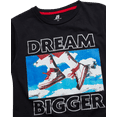 thumbnail image 6 of Pro Athlete Boys Pants Set - 2 Piece Performance Graphic Tees and Tricot Jogger Sweatpants (8-16), 6 of 7