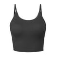 thumbnail image 3 of FashionMille Women Workout Yoga Spaghetti Strap Tank Camisole Crop Tank Top, 3 of 5