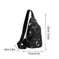 thumbnail image 2 of TACILIP Office & School Supplies, Chest Bag Men's New Fashion Messenger Bag Lightweight Outdoor Sports Leisure Couple Shoulder Bag, Gifts for Her, 2 of 6