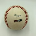 thumbnail image 6 of 1996 Derek Jeter Alex Rodriguez  Chipper Jones Rookie Signed Baseball JSA COA, 6 of 11